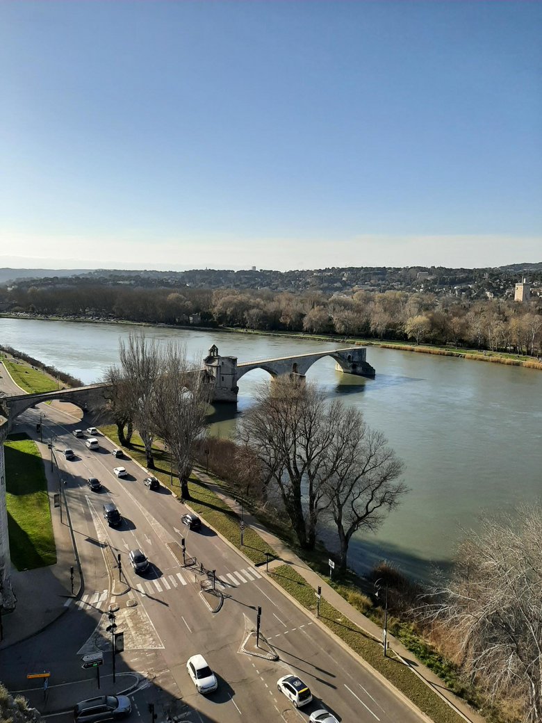 Die Brücke von Avignon.
