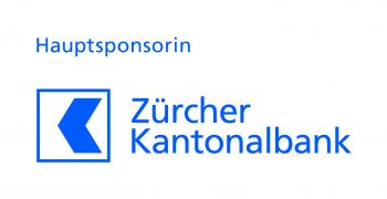Logo der Zürcher Kantonalbank in blauweiss mit Schriftzug.